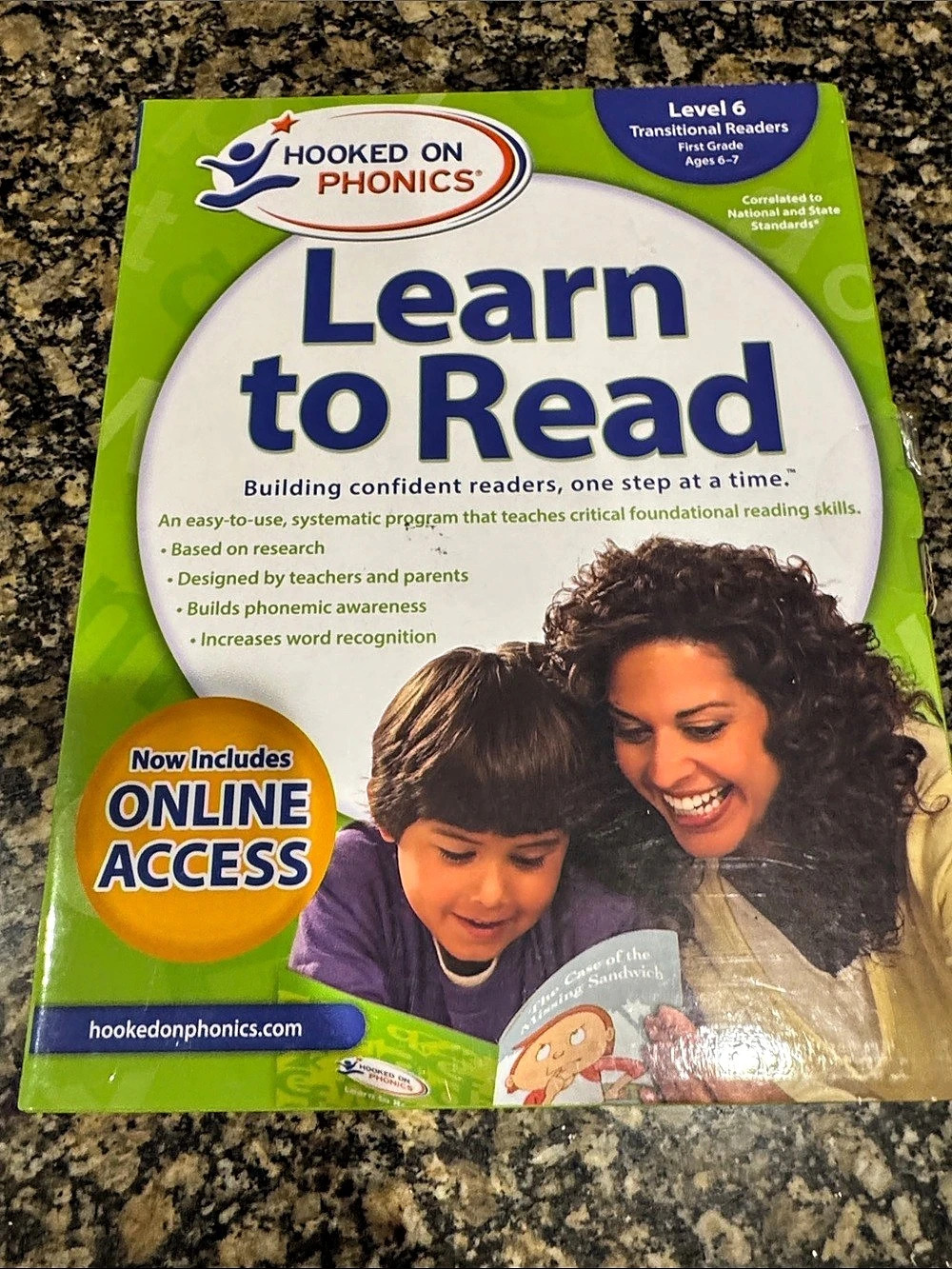 Hooked on Phonics Learn to Read Level 6 Transitional Readers Green